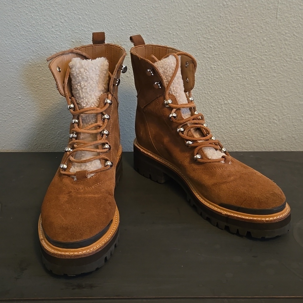 Marc Fisher | Brown Lace up Boots Size 8